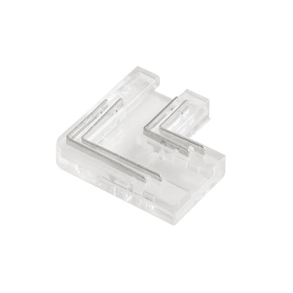 Kichler COB Tunable Tape to Tape 90 Degree Connector | Clear Plastic | Under Cabinet & Shelf | 24V DC | Model 1CTCOB90CLR