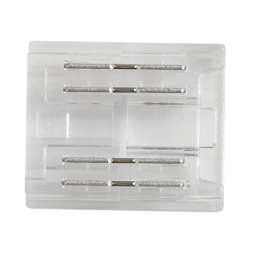 Kichler COB Tunable Tape to Wire Crimp Connectors | Clear Plastic | Under Cabinet & Shelf Lighting Accessories | Model 1CTCOBTWCLR