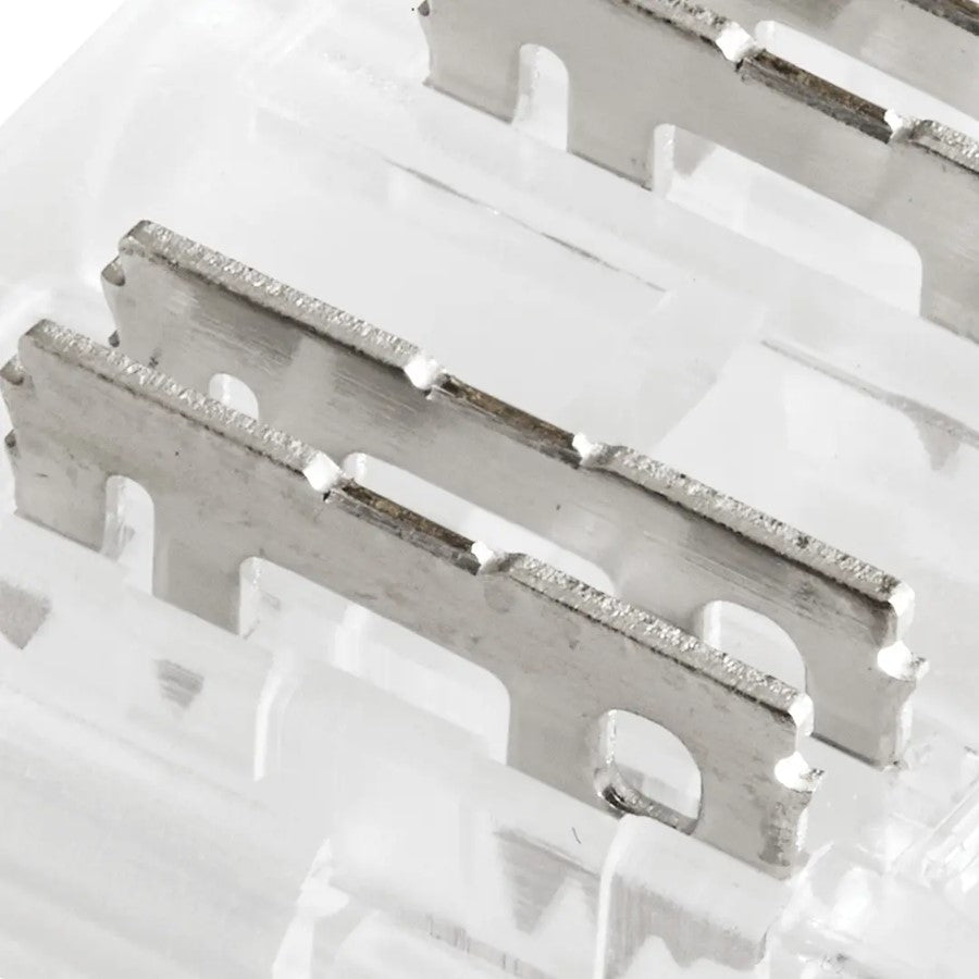 Kichler COB Tunable Tape to Wire Crimp Connectors | Clear Plastic | Under Cabinet & Shelf Lighting Accessories | Model 1CTCOBTWCLR