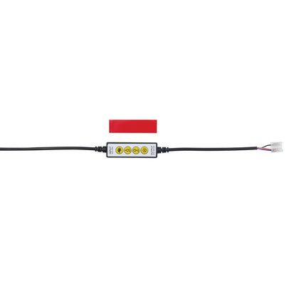 Kichler Tunable In-line Controller | Black Plastic | CCT Tuning & Dimming for Dry Tape Light | 2.25 x 0.75 x 0.5 in | Model 1TUNLCTRBK