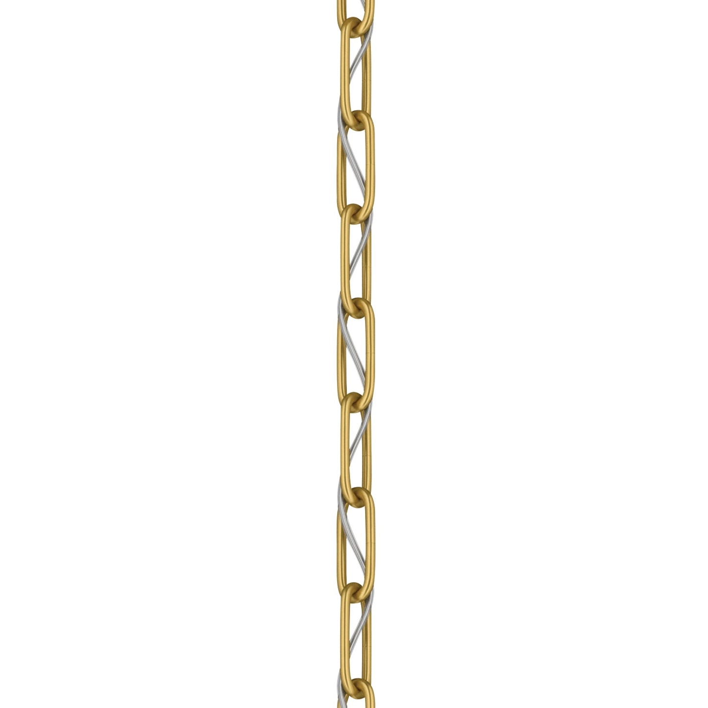 Kichler Accessory 36in Chain | Brushed Gold Steel | Pendant & Chandelier Hanging | 36 in Length | Model 2996BG