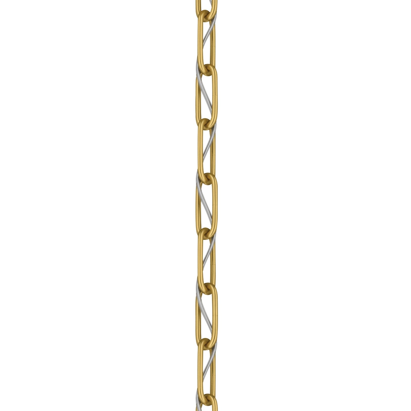 Kichler Accessory 36in Chain | Brushed Gold Steel | Pendant & Chandelier Hanging | 36 in Length | Model 2996BG