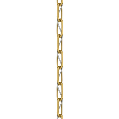 Kichler Accessory 36in Chain | Brushed Gold Steel | Pendant & Chandelier Hanging | 36 in Length | Model 2996BG