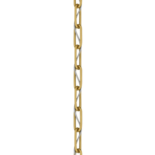 Kichler Accessory 36in Chain | Brushed Gold Steel | Pendant & Chandelier Hanging | 36 in Length | Model 2996BG
