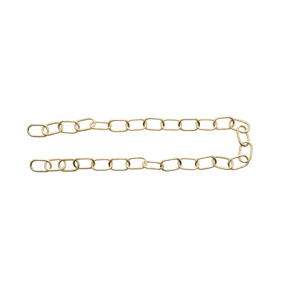 Kichler 36in Standard Gauge Chain | Champagne Gold Steel | Lighting Accessory for Pendants & Chandeliers | 36 x 1 in | Model 2996CG