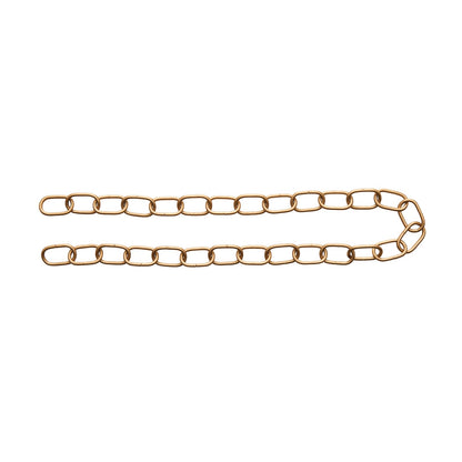 Kichler 36in Standard Gauge Chain | Classic Gold Steel | Pendant & Chandelier Hanging Accessory | 36 x 1 in | Model 2996CLG