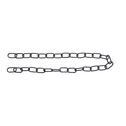 Kichler 36in Standard Gauge Chain | Flat Grey Steel Finish | Ceiling Fan & Lighting Accessory | 36 x 1 in | Model 2996GR