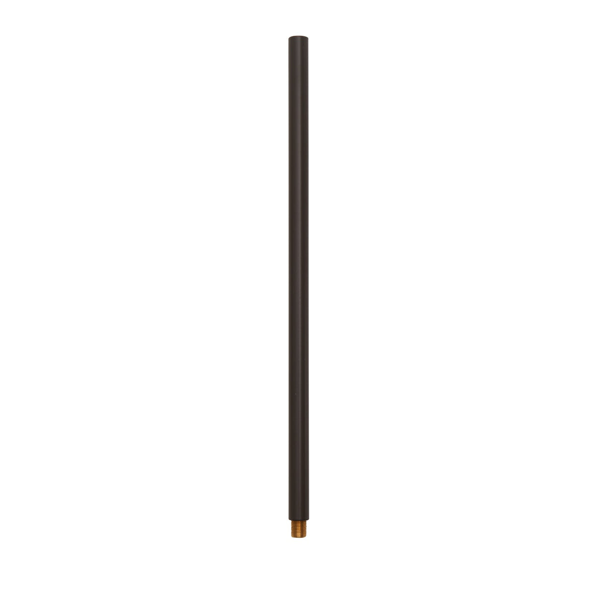 Kichler 12in Stem | Architectural Bronze Steel Downrod | Ceiling Fan Accessory | 12 x 0.5 in | Model 2999AZ
