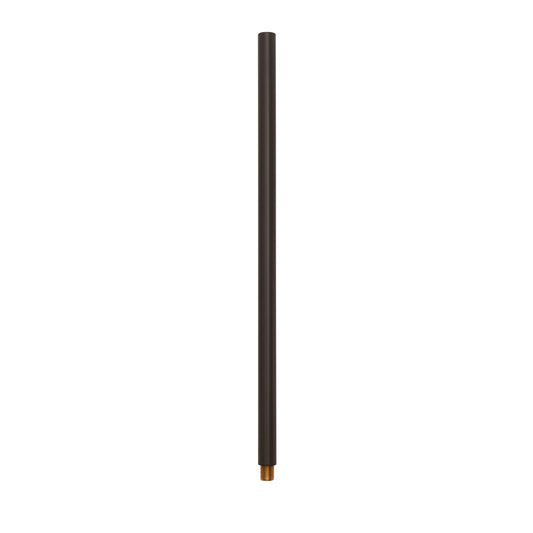 Kichler 12in Stem | Architectural Bronze Steel Downrod | Ceiling Fan Accessory | 12 x 0.5 in | Model 2999AZ