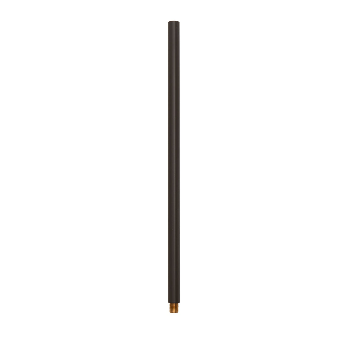 Kichler 12in Stem | Architectural Bronze Steel Downrod | Ceiling Fan Accessory | 12 x 0.5 in | Model 2999AZ