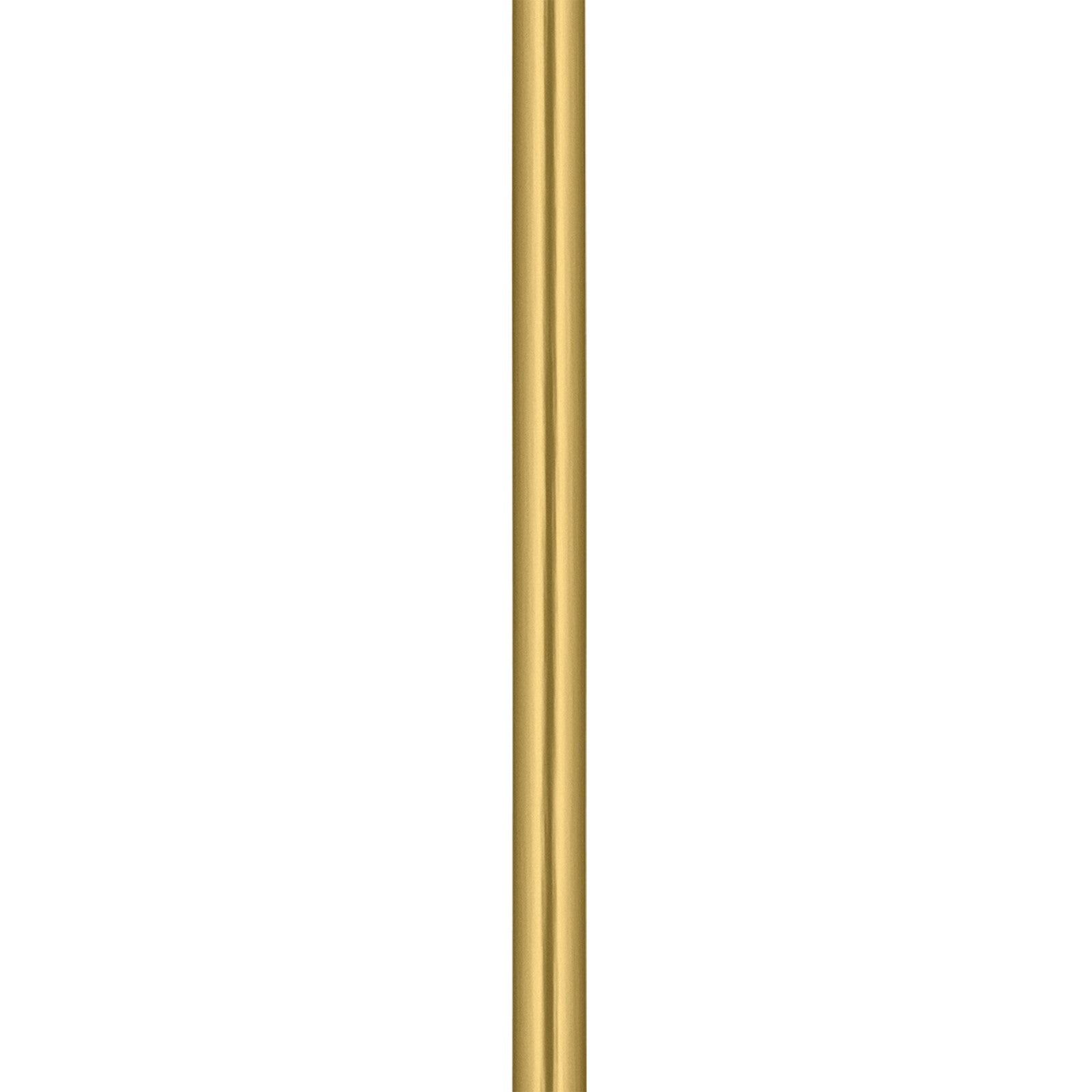 Kichler Accessory 12in Stem | Brushed Gold Steel | Pendant & Chandelier Downrod | 12 in Length | Model 2999BG