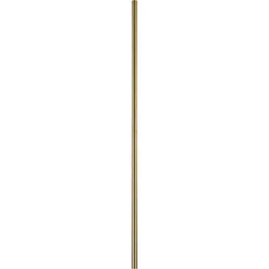 Kichler Accessory 12in Stem | Brushed Natural Brass Steel | Pendant Downrod Extension | 12 x 0.5 in | Model 2999BNB