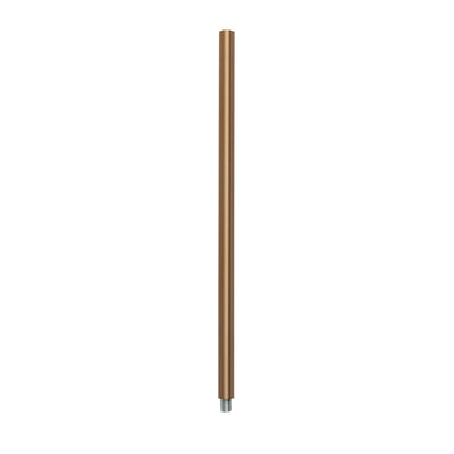 Kichler 12in Accessory Stem | Classic Bronze Steel | Ceiling Fan & Light Fixture Extension | 12in L, Dry Rated | Model 2999CLZ