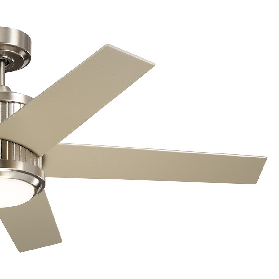 Kichler Brahm Ceiling Fan, Etched Cased Opal