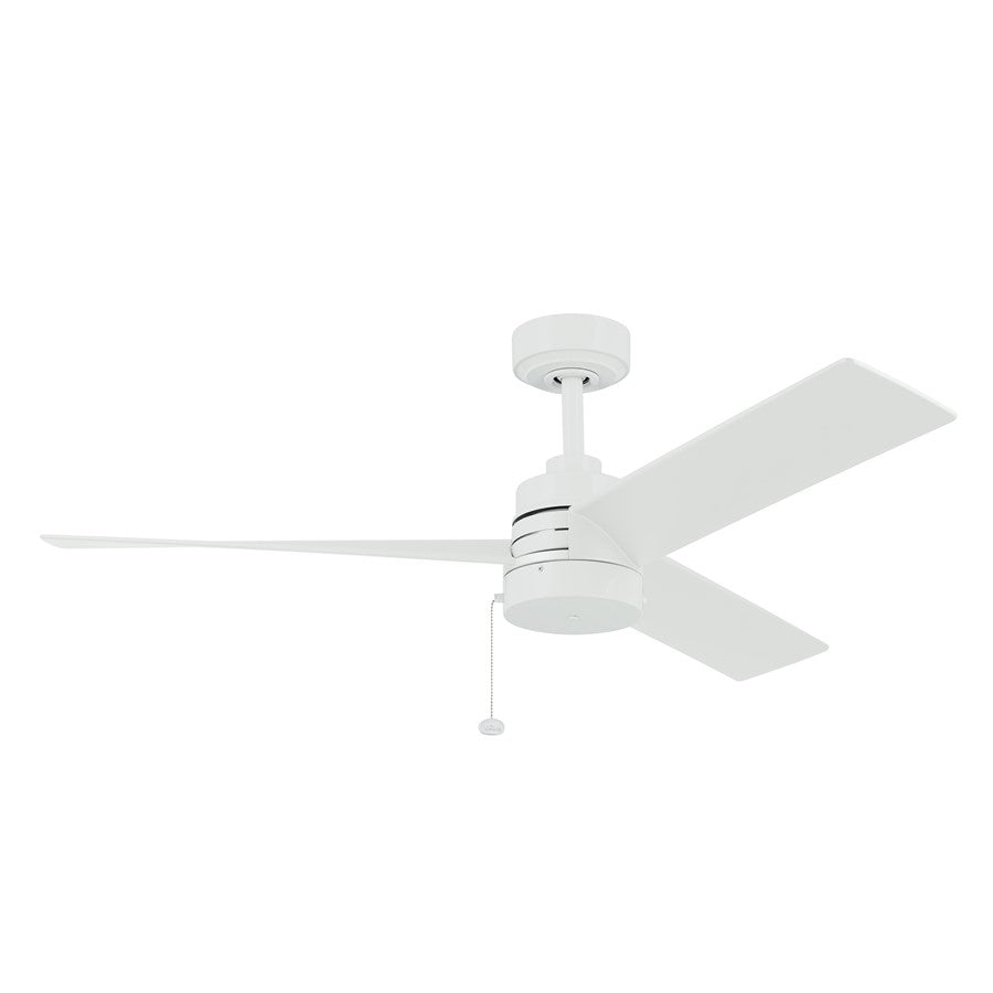Kichler Spyn Lite 52" Ceiling Fan, Matte White/Matte White - 300375MWH