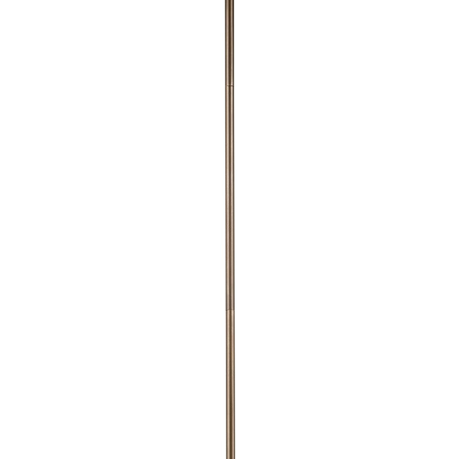 Kichler 24in Accessory Stem | Lacquered Bronze Brass | Ceiling Fan Extension | 24 in L | Model 3038LBZ