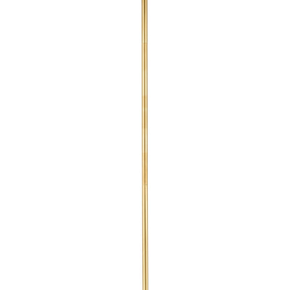 Kichler 30in Accessory Stem | Lacquered Brass Brass | Ceiling Fan Extension | 30 in L | Model 3039LBR