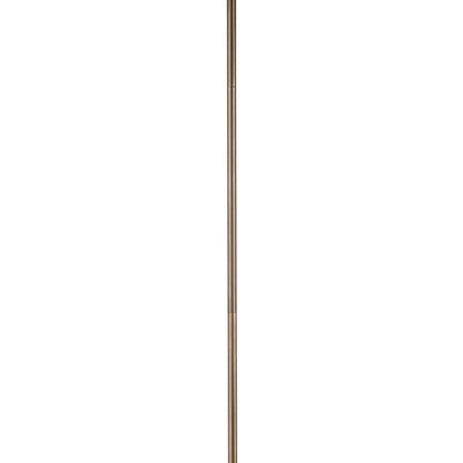 Kichler 30in Accessory Stem | Lacquered Bronze Brass Ceiling Fan Extension | Extend Fixture Height | 30 in L | Model 3039LBZ