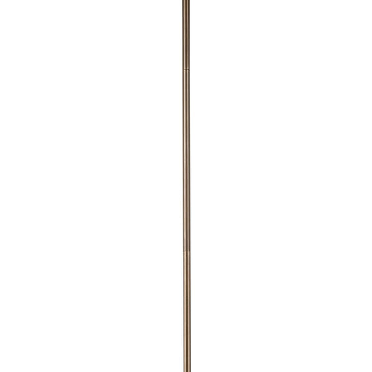 Kichler 30in Accessory Stem | Lacquered Bronze Brass Ceiling Fan Extension | Extend Fixture Height | 30 in L | Model 3039LBZ