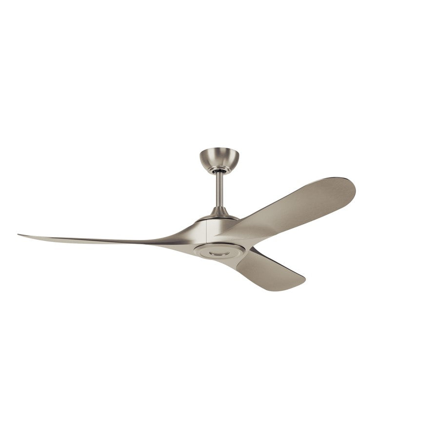 Kichler Mylo 1Lt 60" Ceiling Fan, Nickel/Nickel/Etched