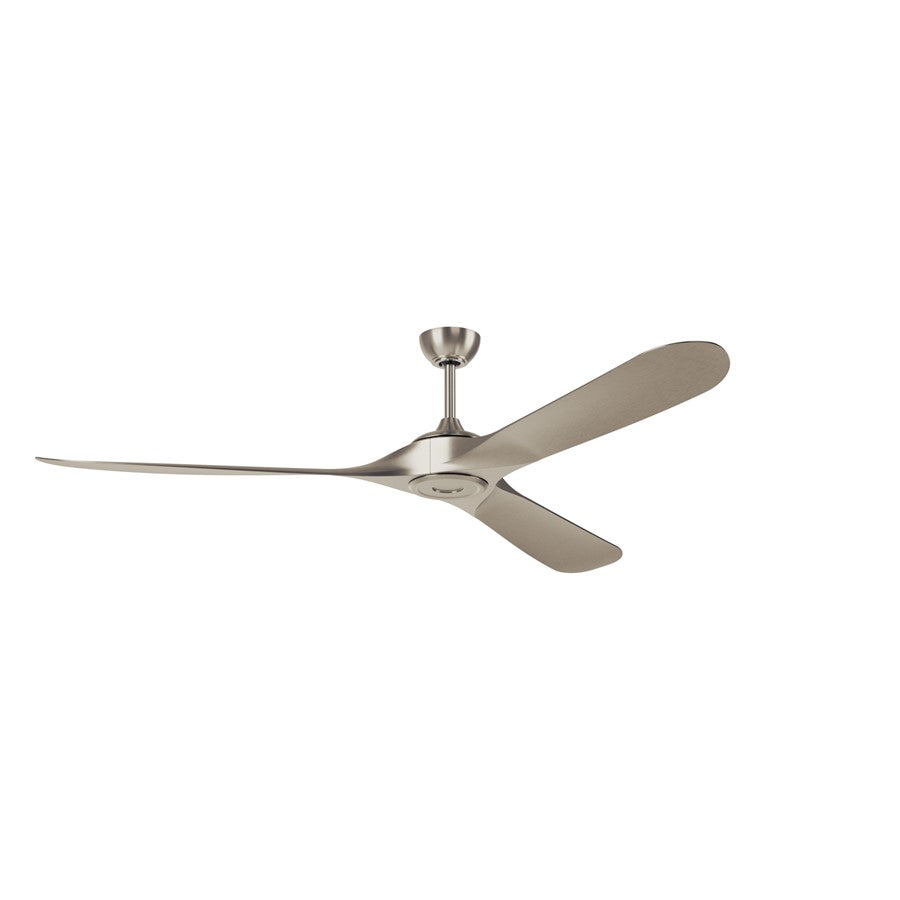 Kichler Mylo 1Lt 80" Ceiling Fan, Nickel/Nickel/Etched