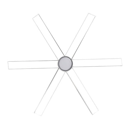 Kichler Solen 65in Ceiling Fan Translucent Blade Set | Clear Plastic | Modern Ceiling Fan Accessory | 30 x 4.5 x 0.13 in | Model 390065