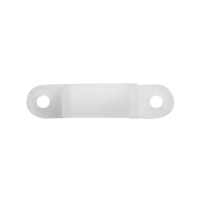 Kichler Wet Mechanical Fastener | Clear Silicone | Securing Wet Tape Light | 1.25 x 0.25 x 0.25 in | Model 3CLIPCLR