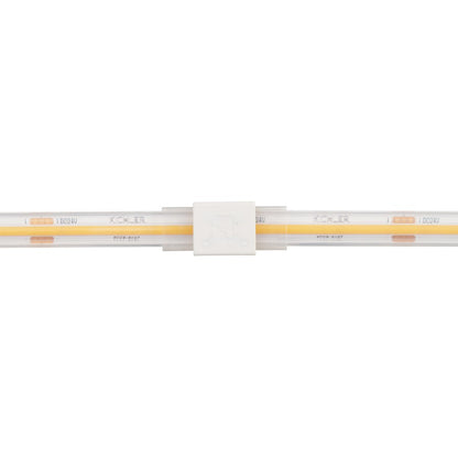 Kichler Wet Tape Accessories Tape to Tape Connector | White Plastic | Indoor & Outdoor Wet Locations | Joins Two Tape Sections | Model 3CTTWH
