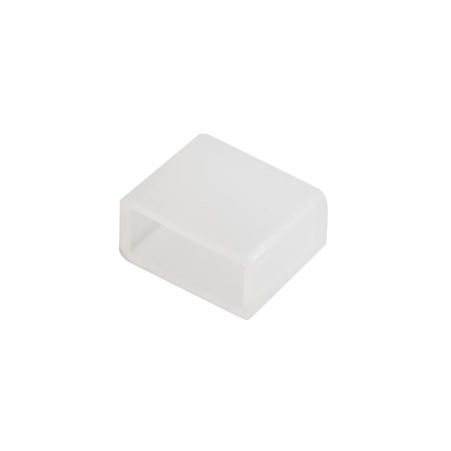 Kichler Wet Tape Accessories End Cap | Clear Plastic | Indoor & Outdoor Wet Locations | Protects Cut Tape Ends | Model 3ECCLR