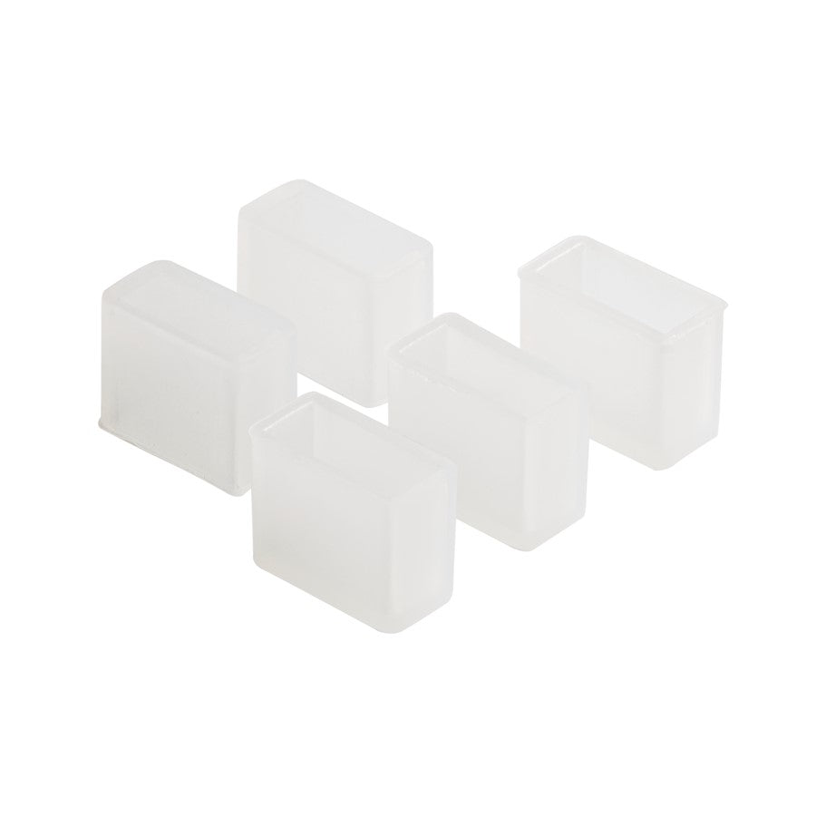 Kichler Wet Tape Accessories End Cap | Clear Plastic | Indoor & Outdoor Wet Locations | Protects Cut Tape Ends | Model 3ECCLR