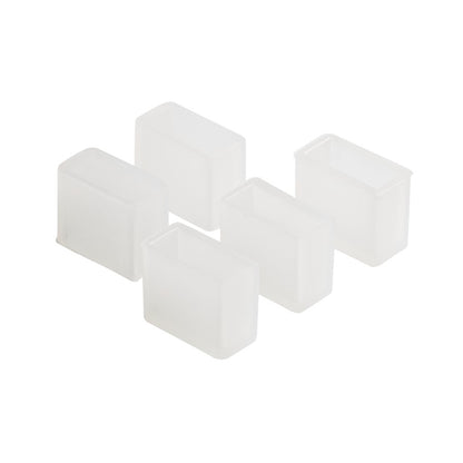 Kichler Wet Tape Accessories End Cap | Clear Plastic | Indoor & Outdoor Wet Locations | Protects Cut Tape Ends | Model 3ECCLR
