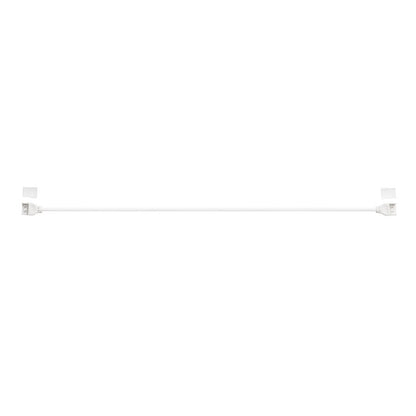 Kichler Wet 15in Jumper | White Plastic Tape Light Connector | Indoor & Outdoor Wet Locations | 15 x 0.6 x 0.33 in | Model 3J15WH