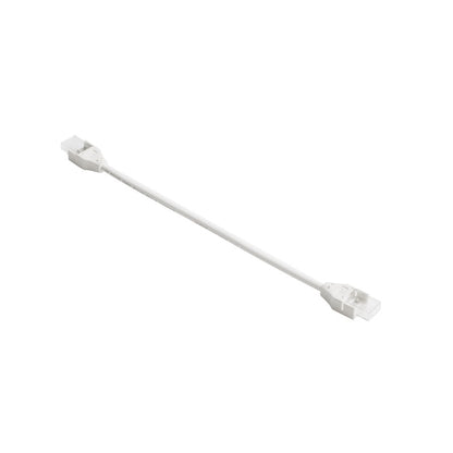 Kichler Wet 6" Jumper | White Plastic | Connecting Tape Light Sections | 6 x 0.6 x 0.33 in | Model 3J6WH