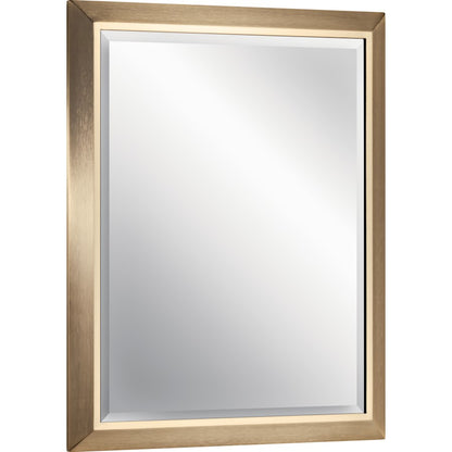 Kichler Rectangle 30" Mirror, Champagne Bronze - 41011CPZ