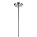 Kichler Everly 1 Light Cone 15.5" Pendant, Chrome/Clear Seeded - 42200CHCS