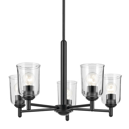 Chandelier, Medium, Black