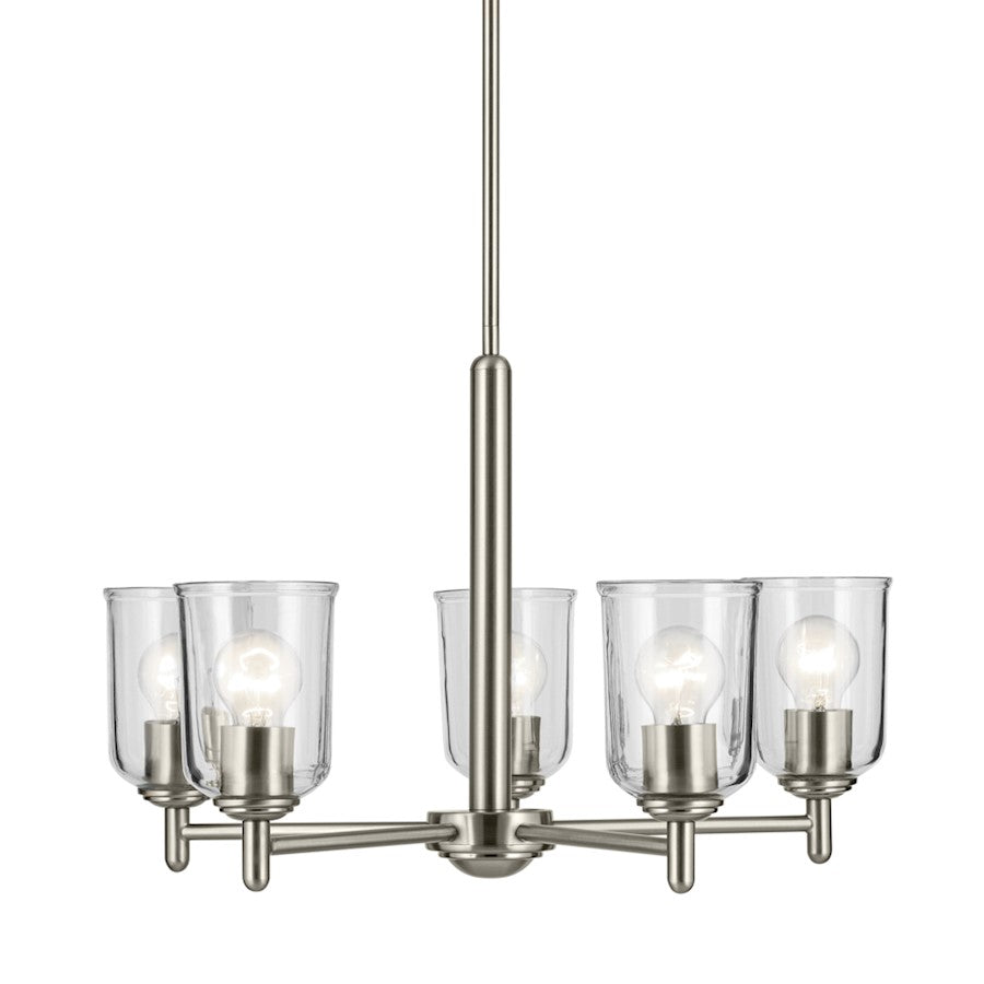 Chandelier, Medium, Nickel