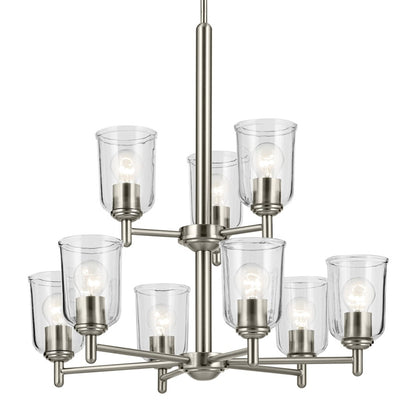 Large Chandelier, Nickel