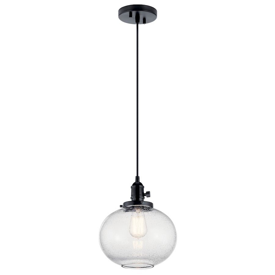 1 Light Mini Pendant, Black