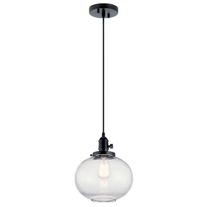 1 Light Mini Pendant, Black