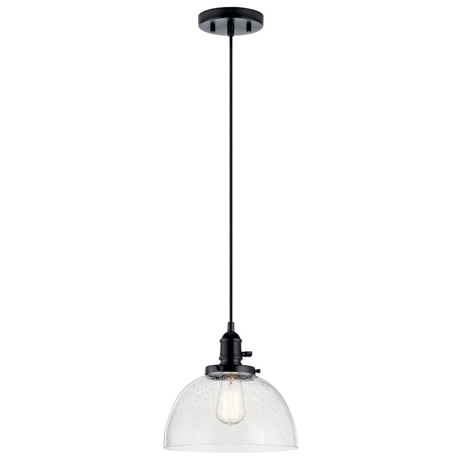 1 Light Mini Pendant, Black