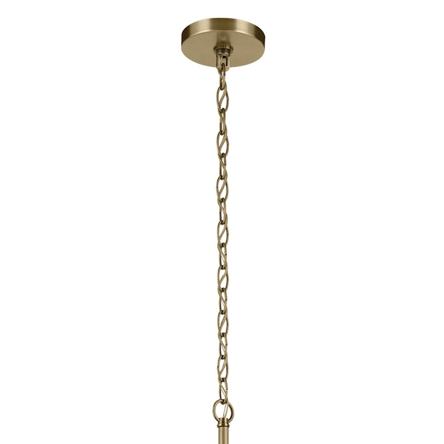 Large Chandelier, Brass