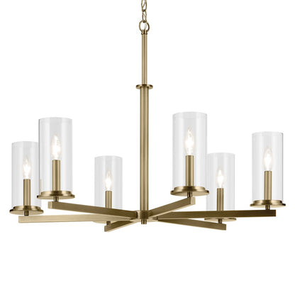 Large Chandelier, Brass