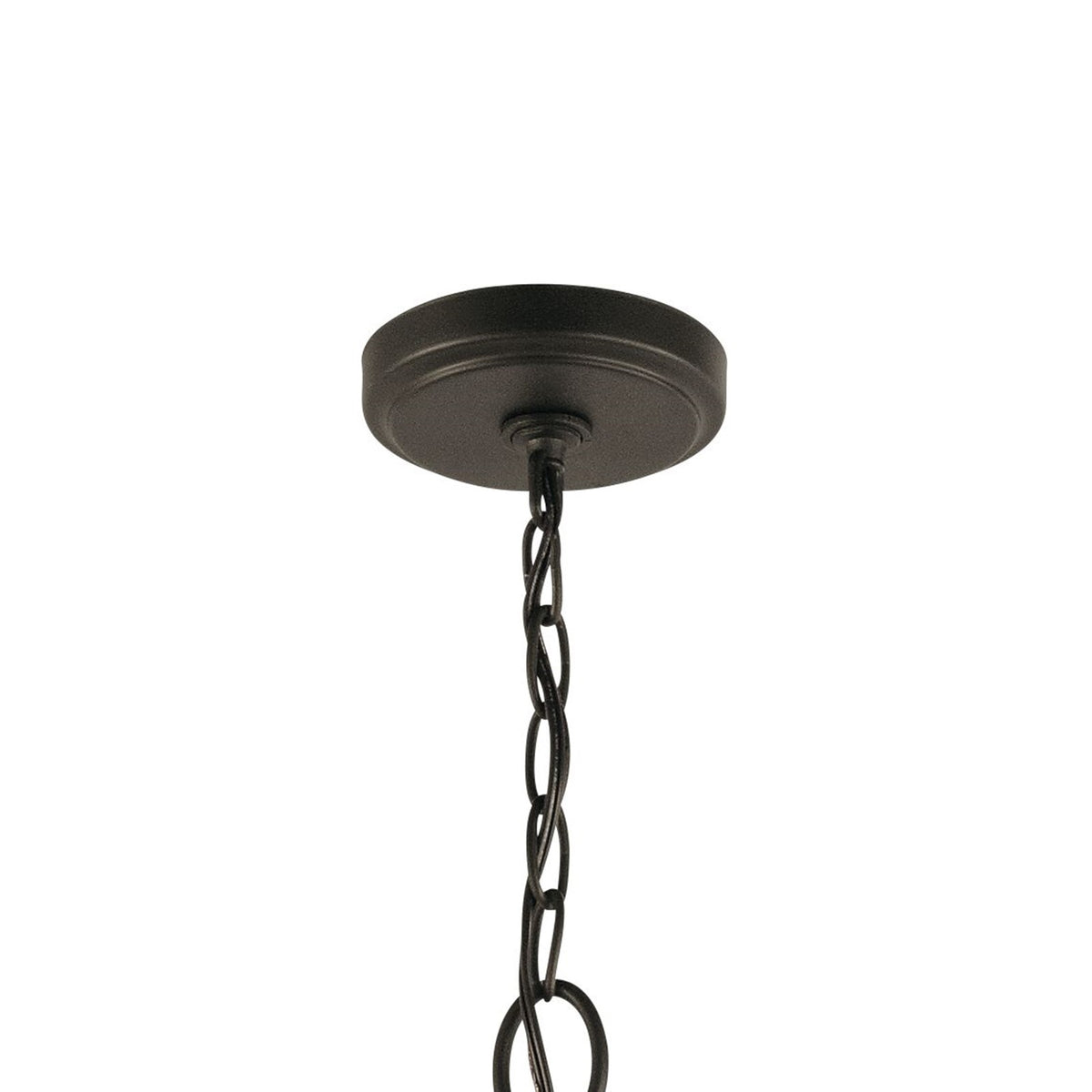 Kichler Winslow 27in 9-Light Chandelier | Transitional Olde Bronze | Dining Room & Living Room | 27 x 27 x 27 in | Model 44031OZ