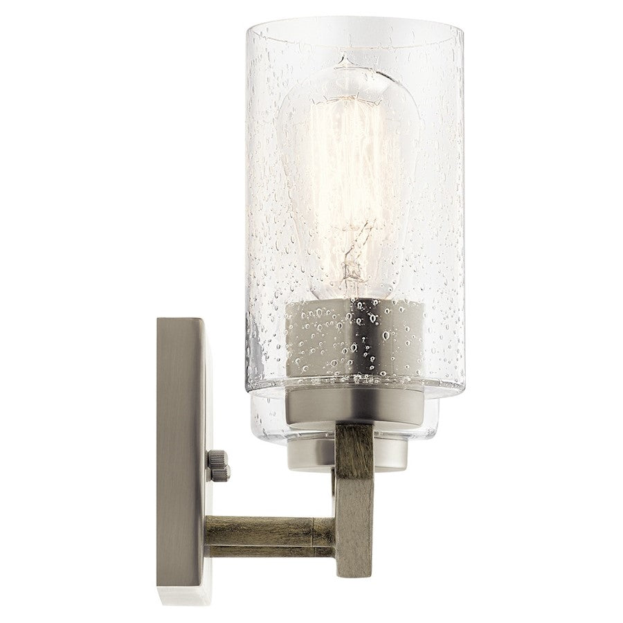 Bathroom Vanity Light, Distressed Gray