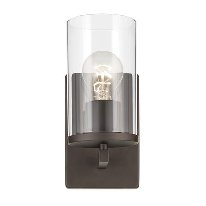 1 Light Cylinder 9.25" Wall Sconce