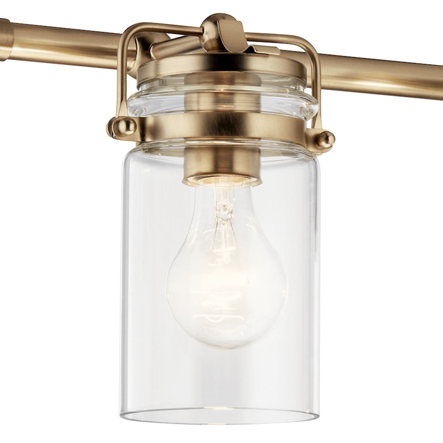 4 Light Bathroom Vanity Light, Champagne Bronze