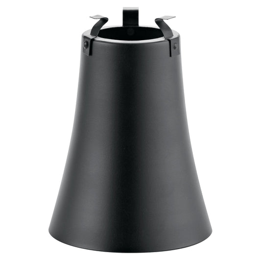 Kichler Dark Sky Adaptor 4in | Black Aluminum | Outdoor Lighting Accessory | 4 x 5.5 in | Model 4822BK