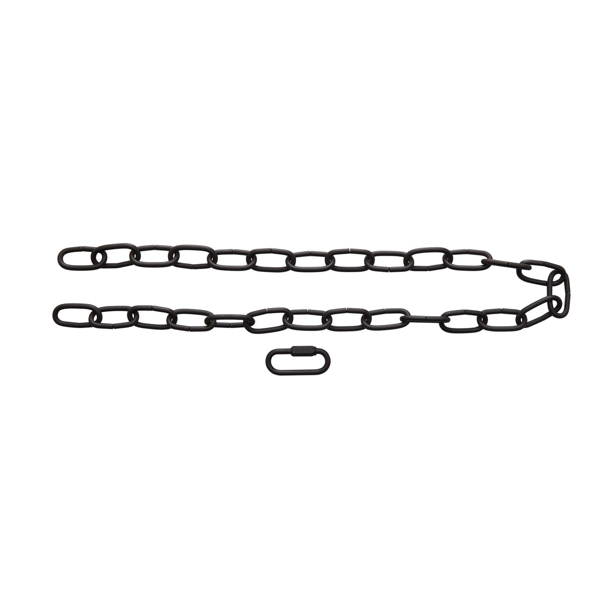 Kichler 36in Olde Bronze Steel Heavy Gauge Ceiling Chain | Accessory Chain for Lighting | Hanging Light Support | 36 x 1 in | Model 4901OZ
