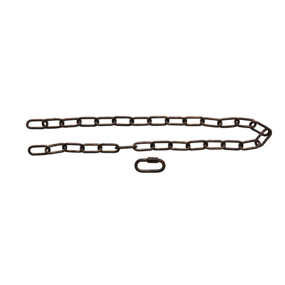 Kichler Heavy Gauge 36in Chain | Steel Terrene Bronze | Ceiling Fixture Suspension | 36 x 0.25 in | Model 4901TRZ